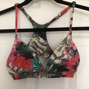 Midori Floral Bikini Top